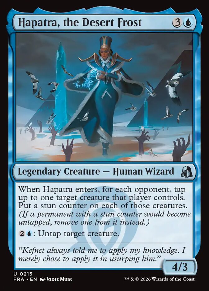 Hapatra, the Desert Frost, Reality Fracture · 0215