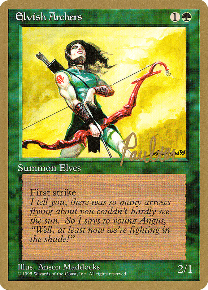 Elvish Archers, Pro Tour Collector Set · pp243