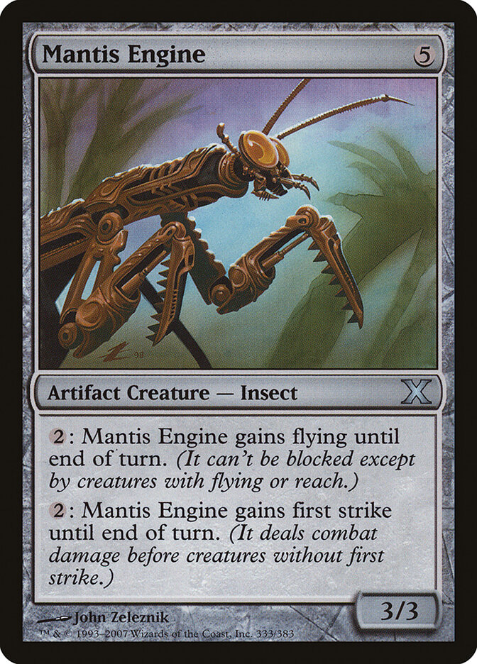 Mantis Engine, Tenth Edition · 333/383