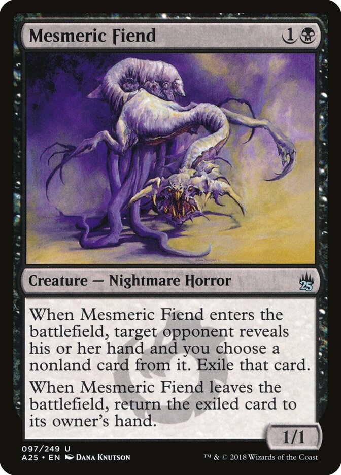 Mesmeric Fiend, Masters 25 · 097/249