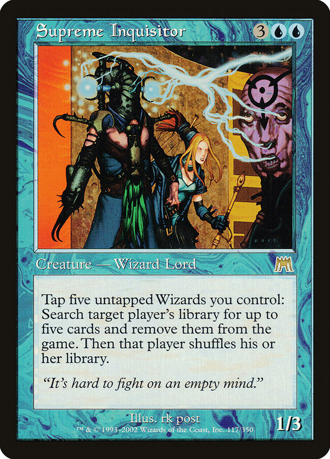 Supreme Inquisitor, Onslaught · 117/350