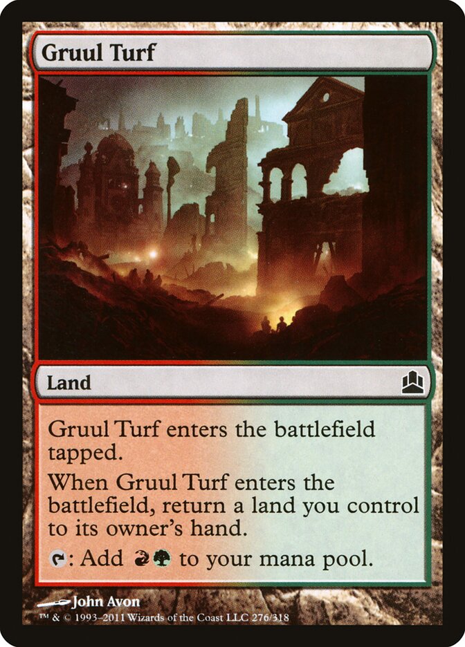 Gruul Turf, Commander 2011 · 276/318