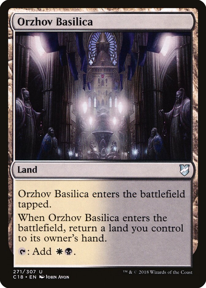 Orzhov Basilica, Commander 2018 · 271/307