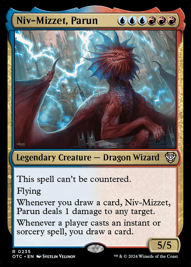 Niv-Mizzet, Parun, Outlaws of Thunder Junction Commander · 0235