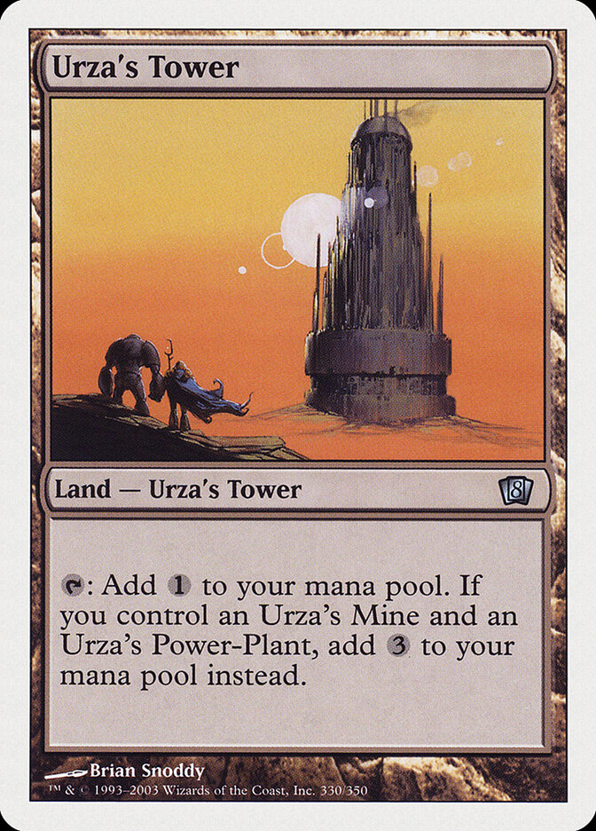 Urza's Tower, Eighth Edition · 330/350