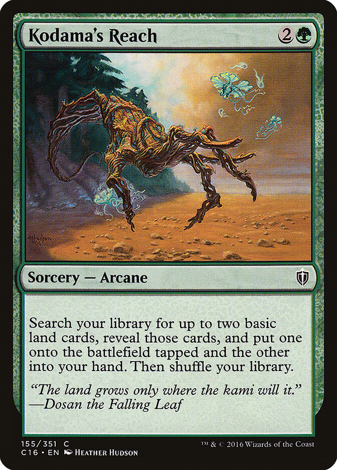 Kodama's Reach, Commander 2016 · 155/351