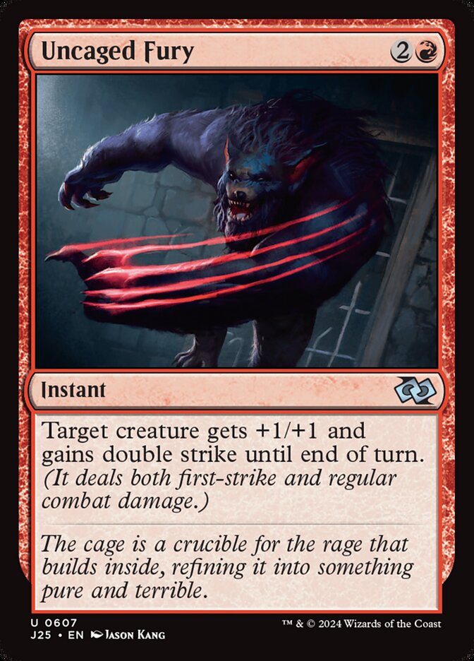 Uncaged Fury, Foundations Jumpstart · 0607