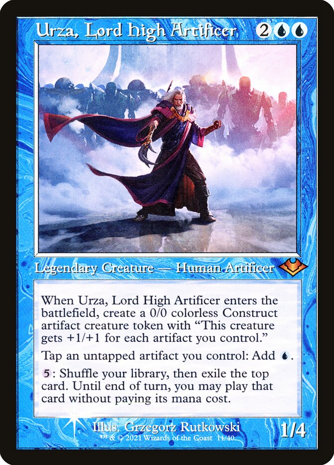 Urza, Lord High Artificer, Modern Horizons 1 Timeshifts · 011/040