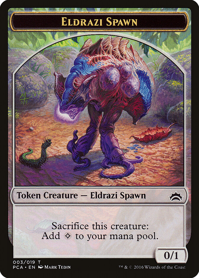 Eldrazi Spawn, Planechase Anthology Tokens · 003