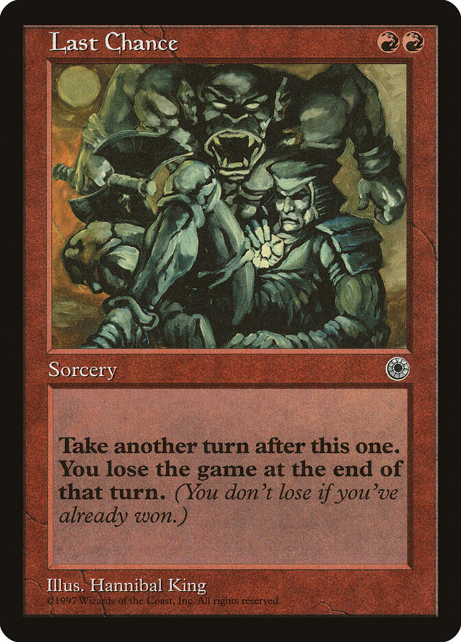 Last Chance, Portal · 136