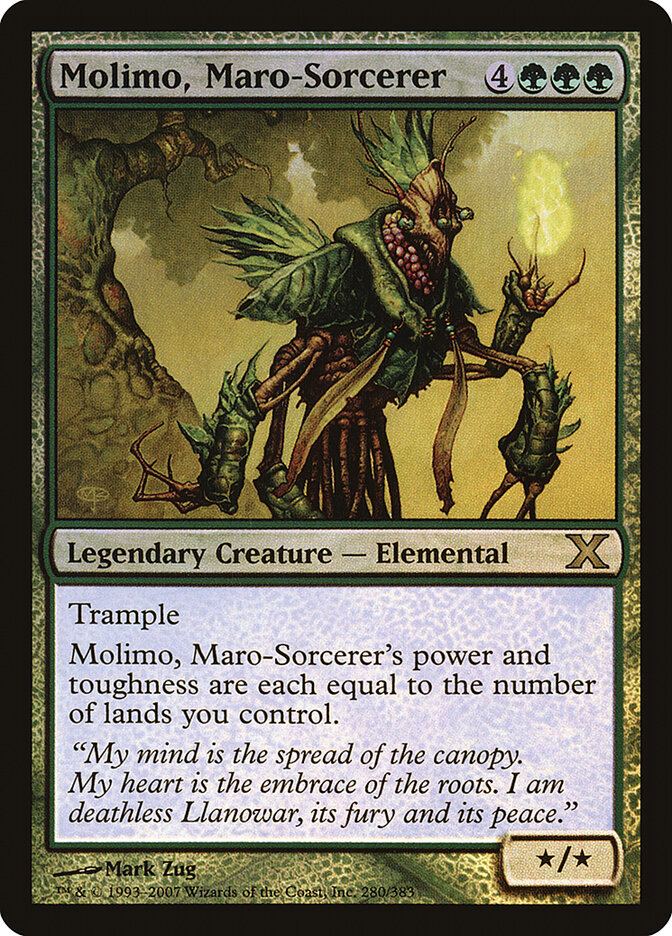 Molimo, Maro-Sorcerer, Tenth Edition · 280-star