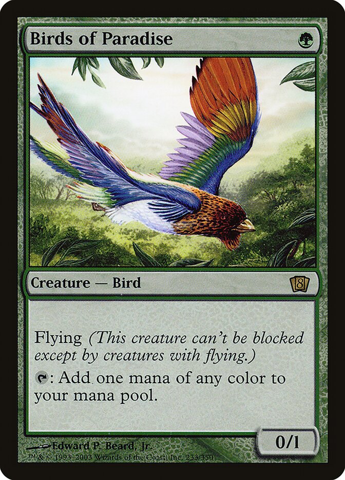 Birds of Paradise, Eighth Edition · 233-star