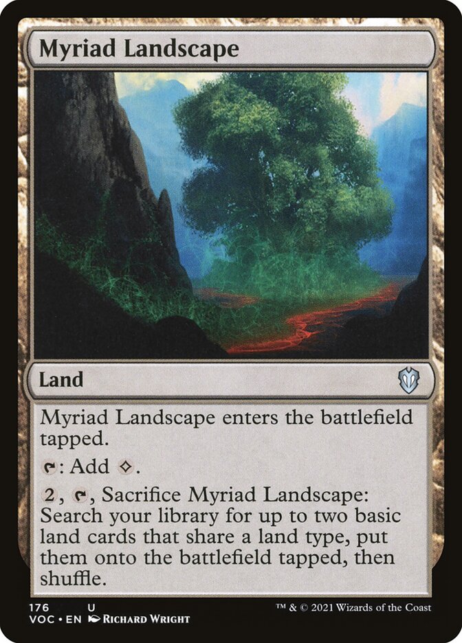 Myriad Landscape, Crimson Vow Commander · 176