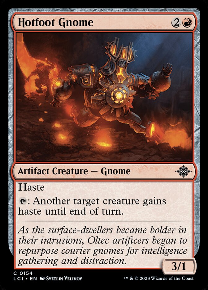 Hotfoot Gnome, The Lost Caverns of Ixalan · 0154