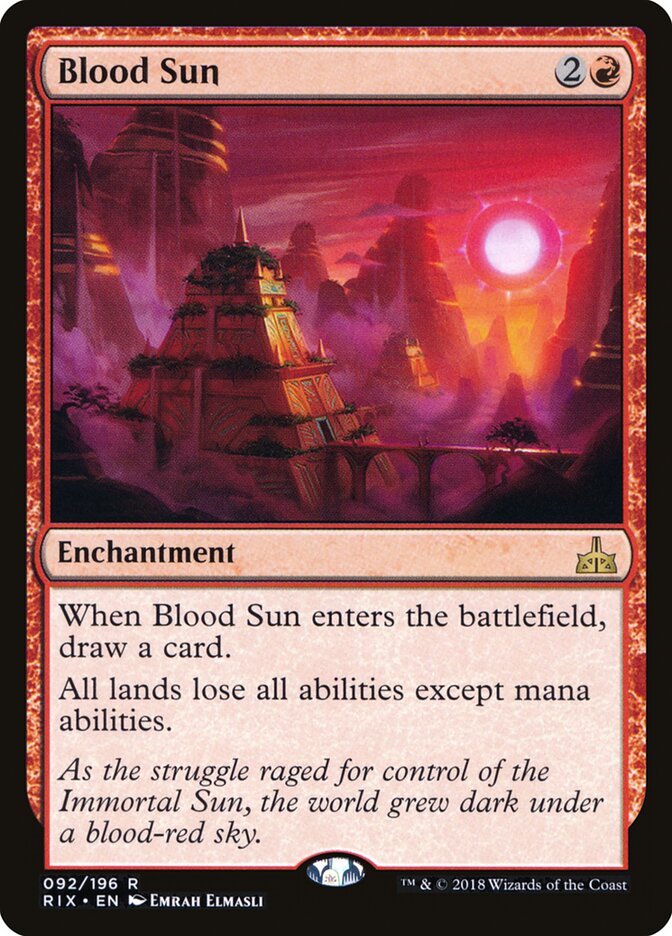 Blood Sun, Rivals of Ixalan · 092/196