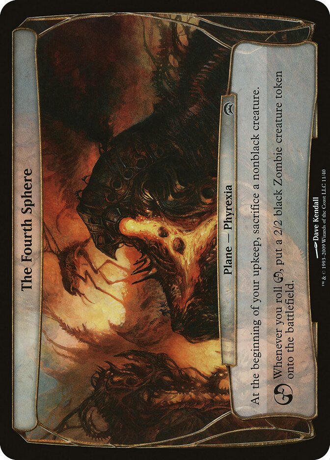 The Fourth Sphere, Planechase Planes · 11/40