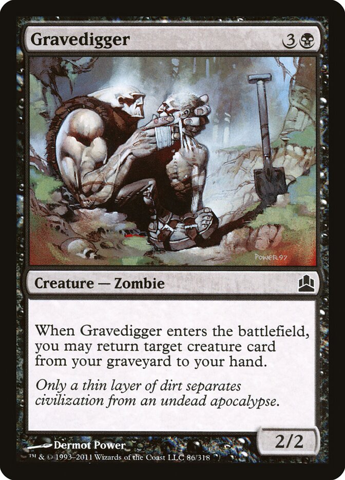 Gravedigger, Commander 2011 · 86/318