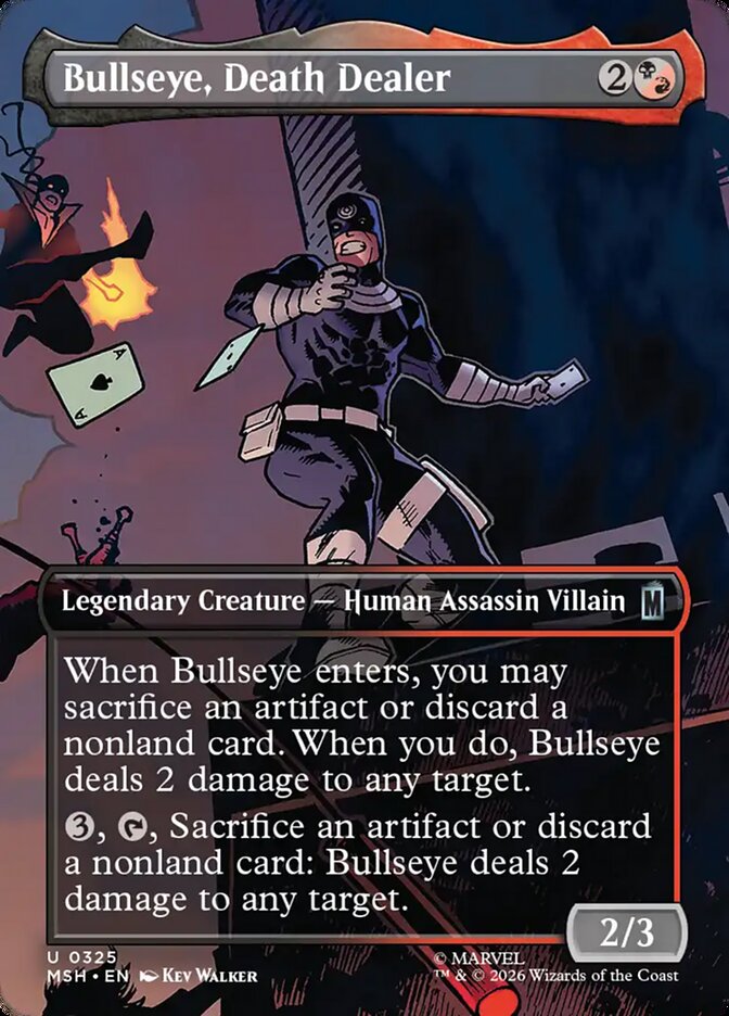 Bullseye, Death Dealer, Marvel Super Heroes · 0325