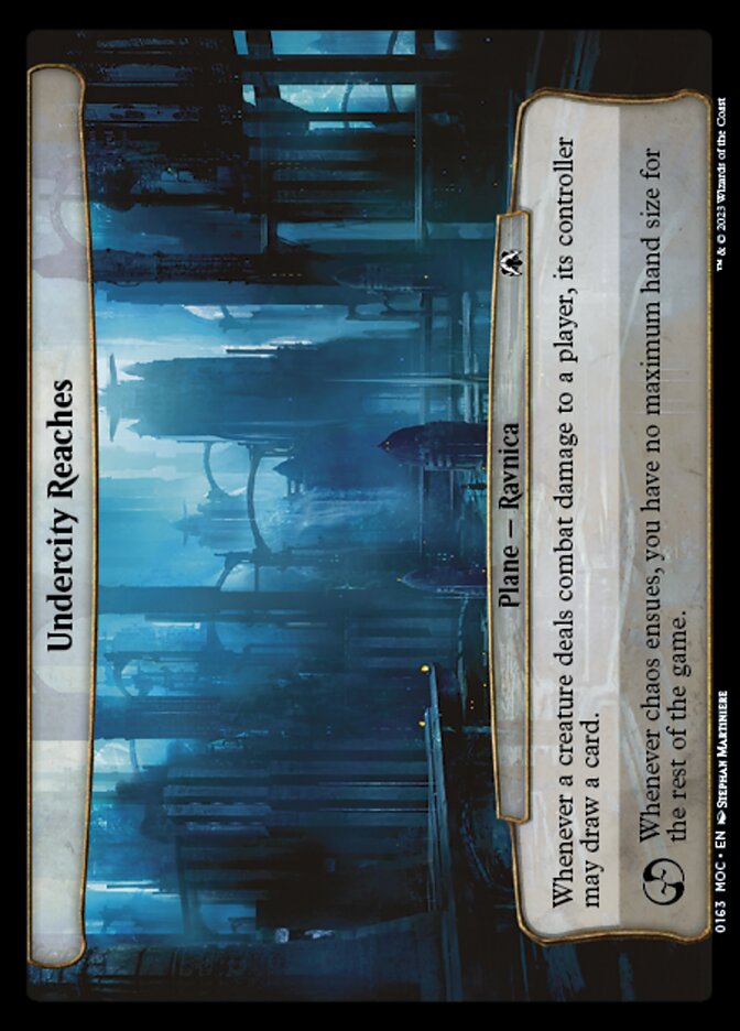 Undercity Reaches, March of the Machine Commander · 0163