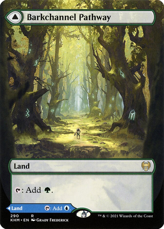 Barkchannel Pathway // Tidechannel Pathway, Kaldheim · 290