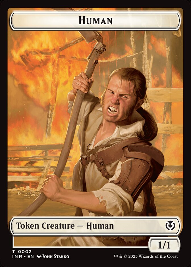 Human, Innistrad Remastered Tokens · 0002