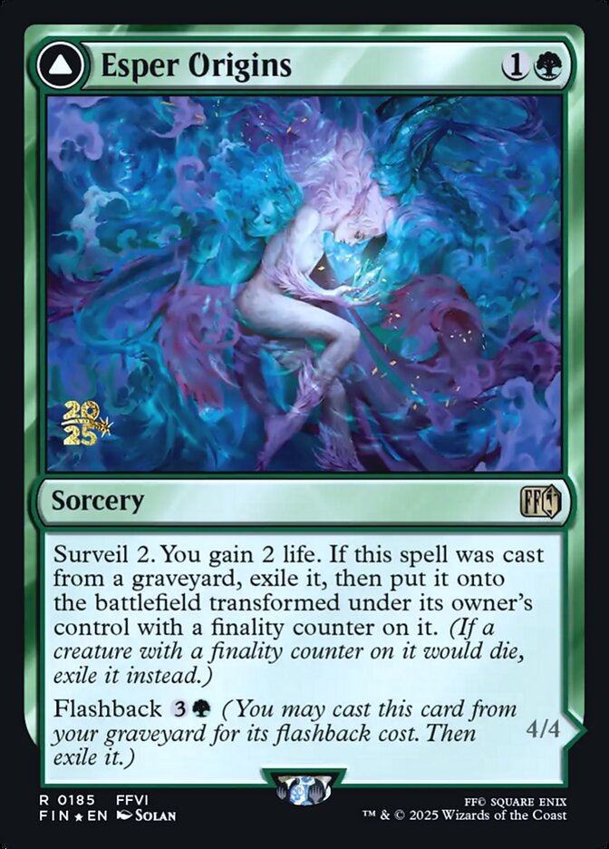 Esper Origins // Summon: Esper Maduin, Final Fantasy Promos · 0185