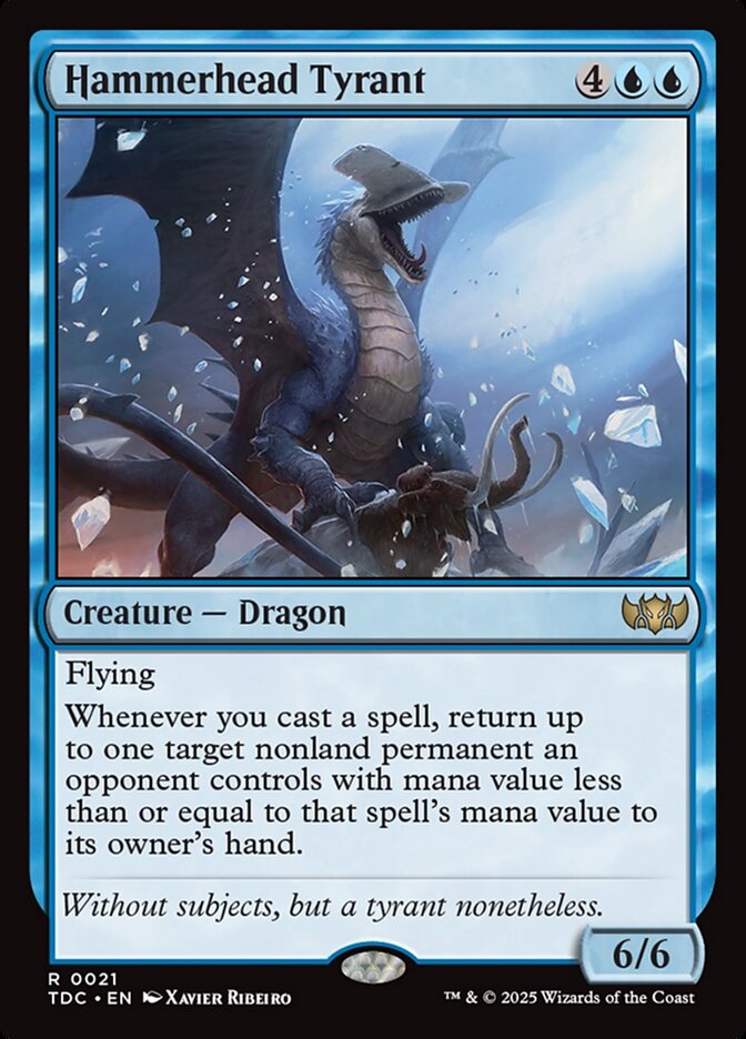 Hammerhead Tyrant, Tarkir: Dragonstorm Commander · 0021