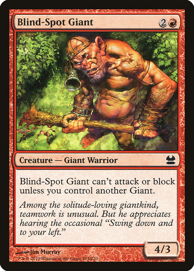 Blind-Spot Giant, Modern Masters · 105/229