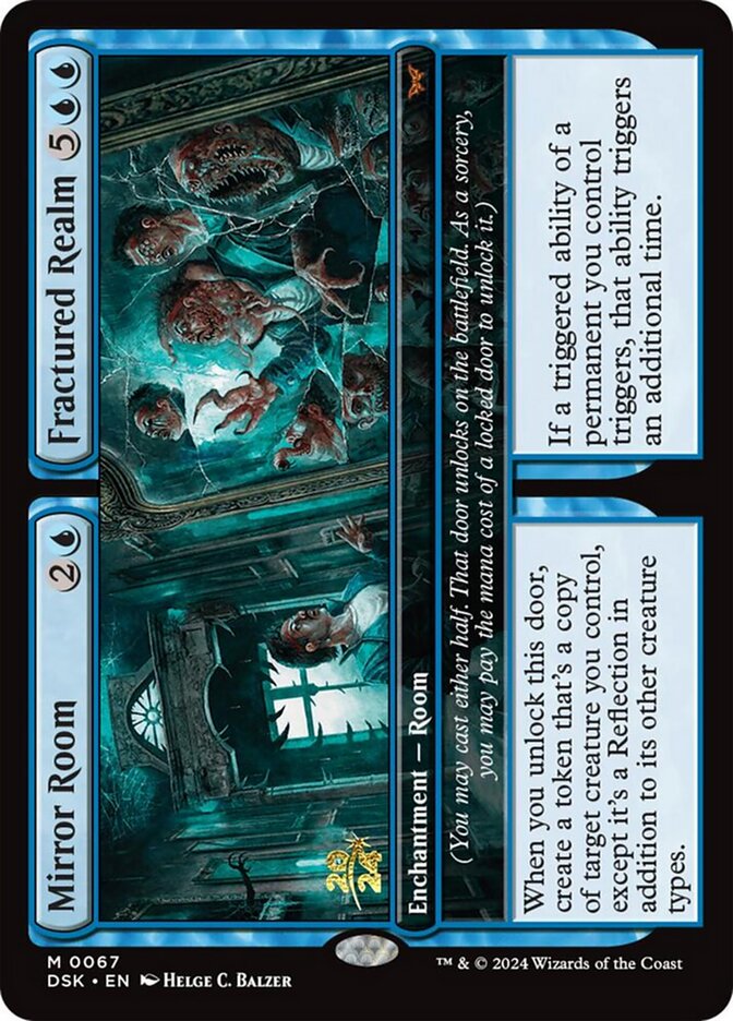 Mirror Room // Fractured Realm, Duskmourn: House of Horror Promos · 0067