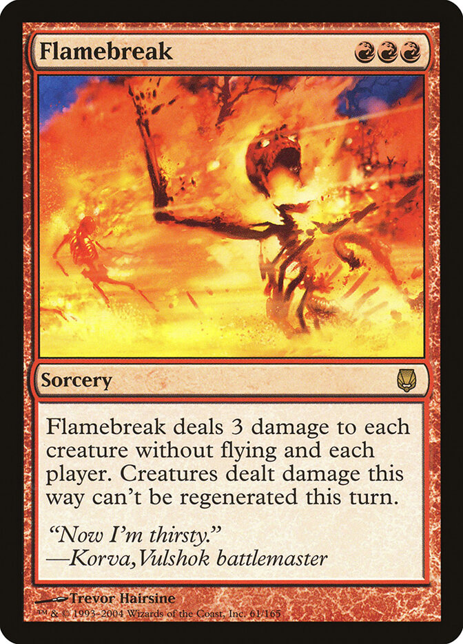 Flamebreak, Darksteel · 61/165