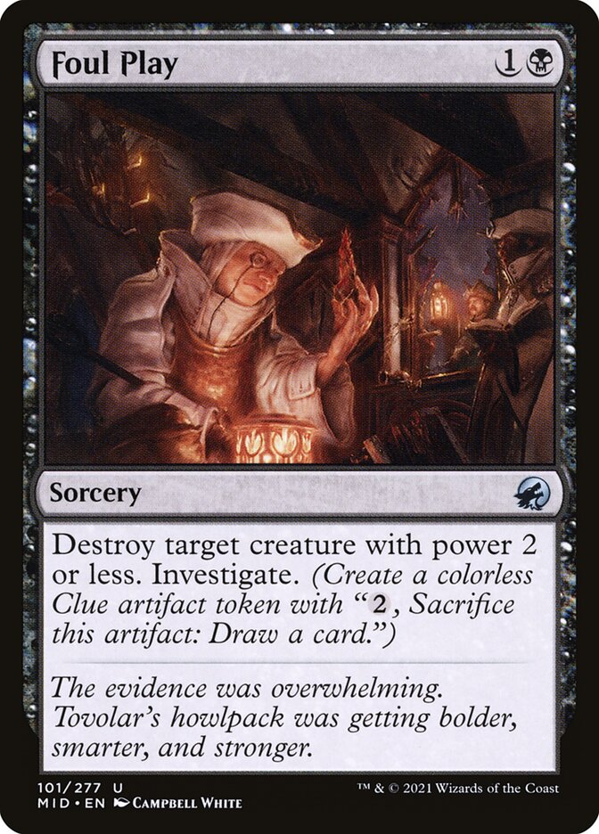 Foul Play, Innistrad: Midnight Hunt · 101/277