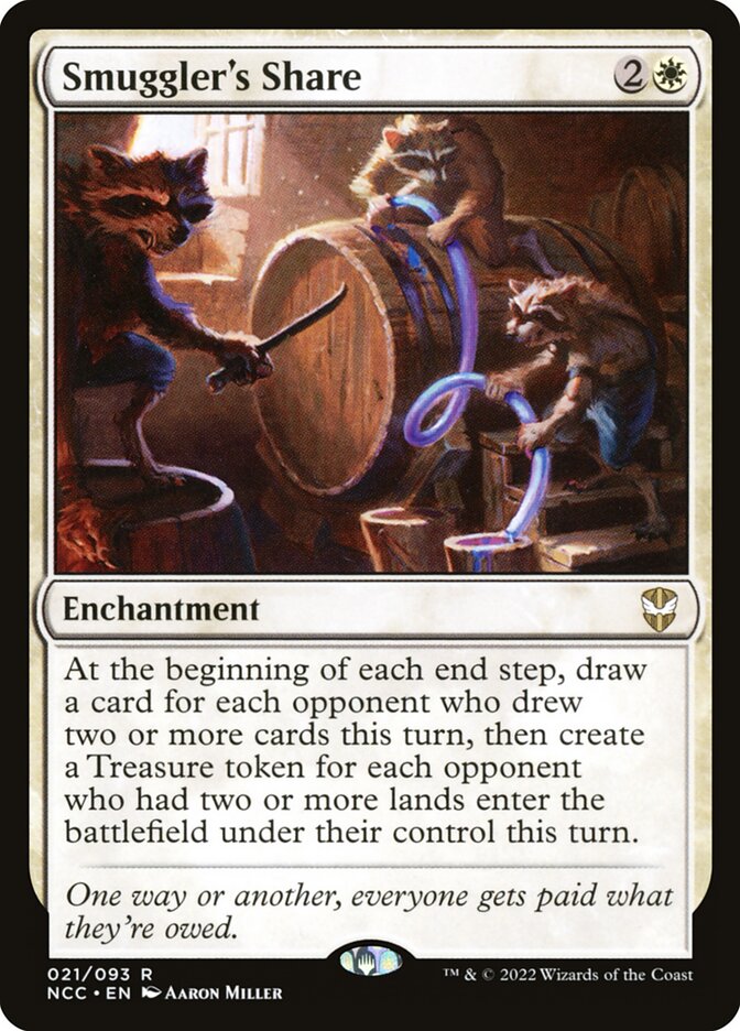 Smuggler's Share, New Capenna Commander · 021/093