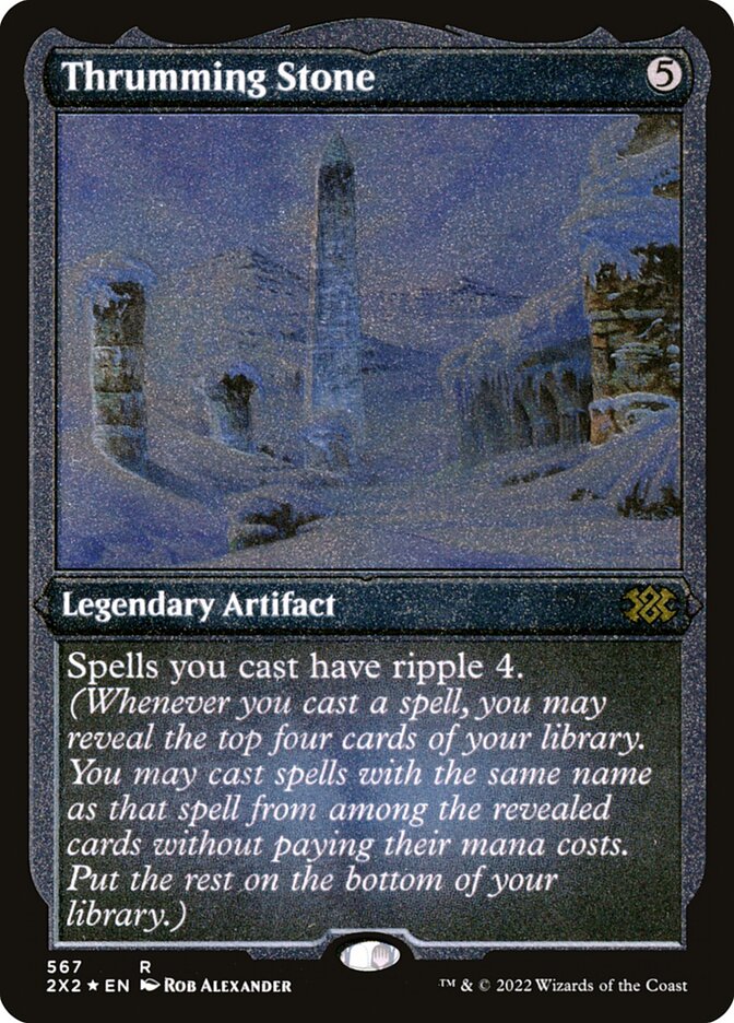 Thrumming Stone, Double Masters 2022 · 567
