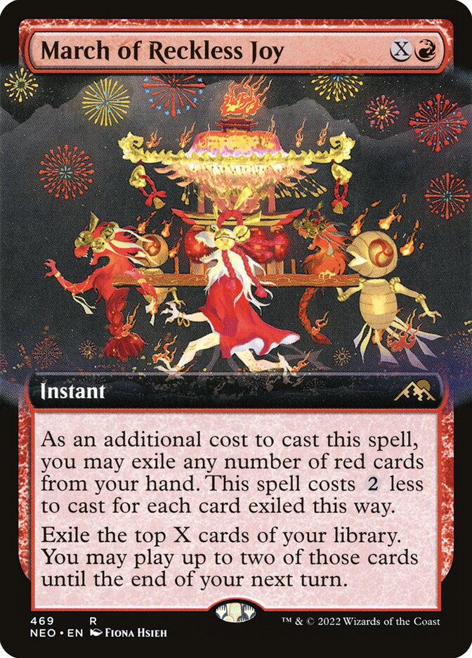 March of Reckless Joy, Kamigawa: Neon Dynasty · 469