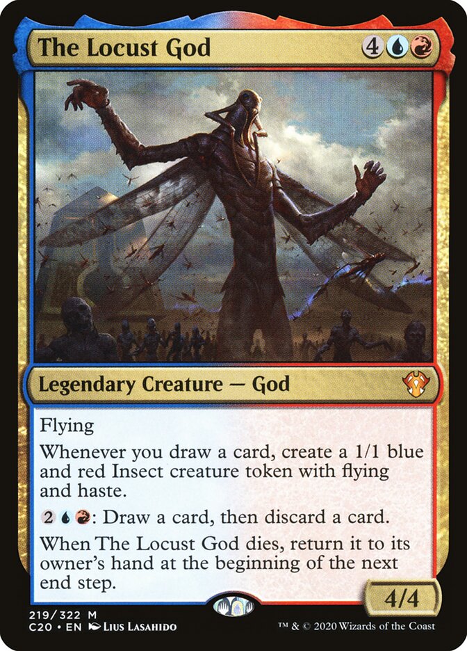 The Locust God, Commander 2020 · 219/322