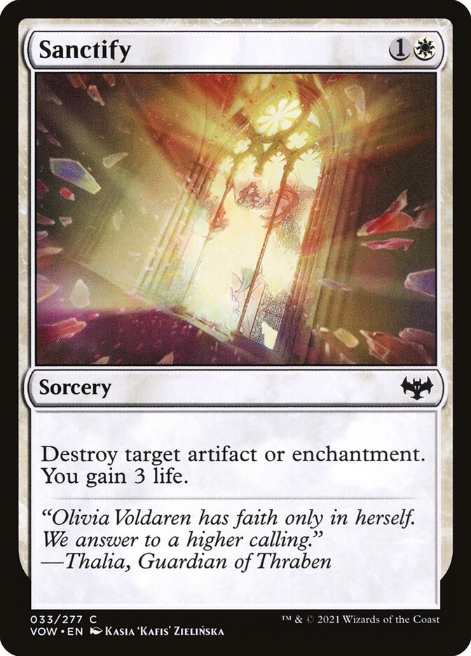 Sanctify, Innistrad: Crimson Vow · 033/277