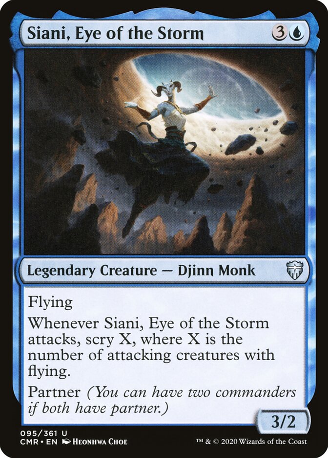 Siani, Eye of the Storm, Commander Legends · 095/361