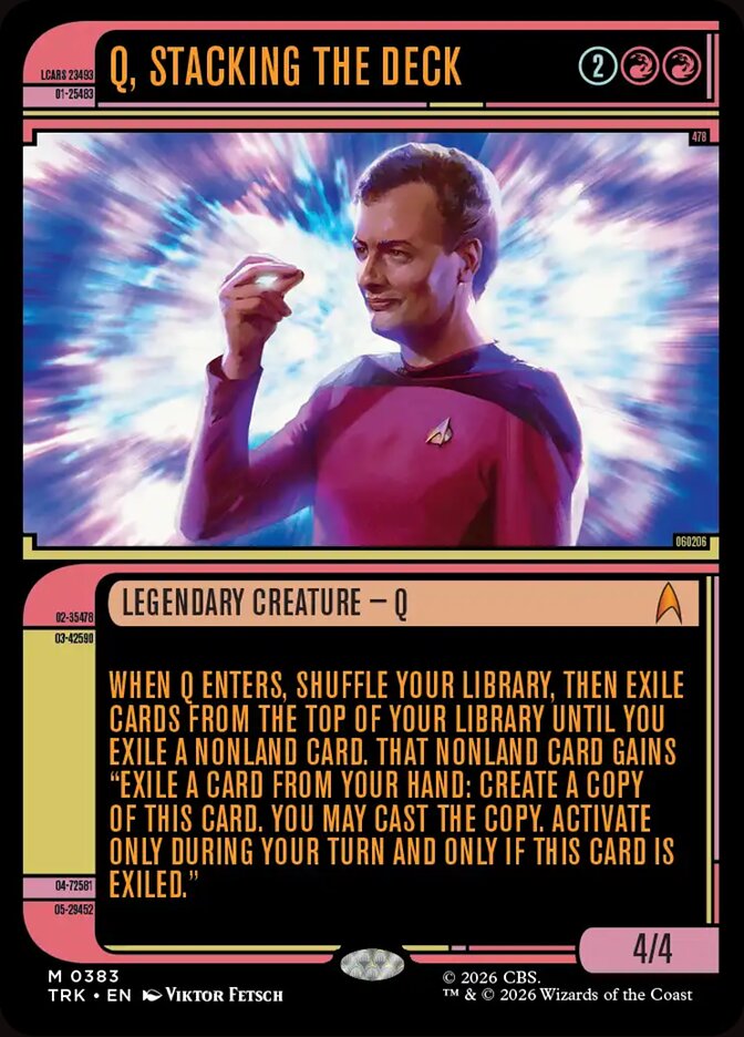 Q, Stacking the Deck, Star Trek · 0383