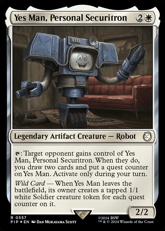 Yes Man, Personal Securitron, Fallout · 0557