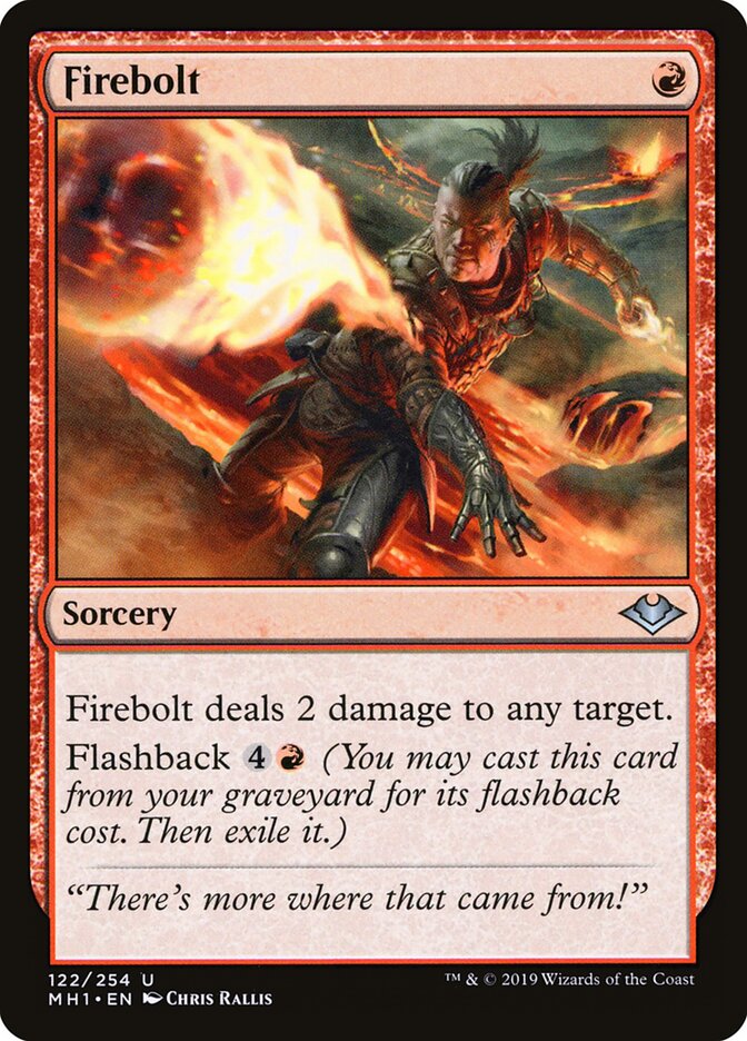 Firebolt, Modern Horizons · 122/254