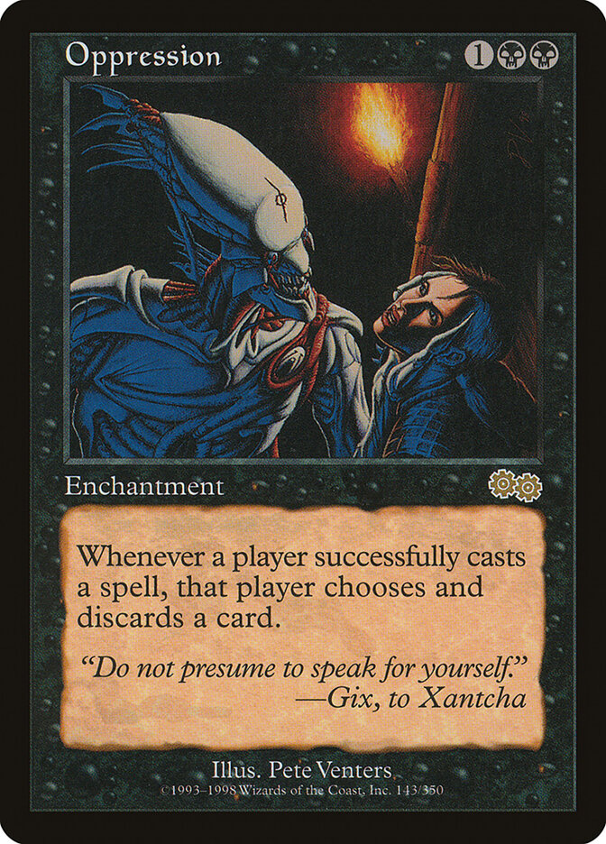 Oppression, Urza's Saga · 143/350