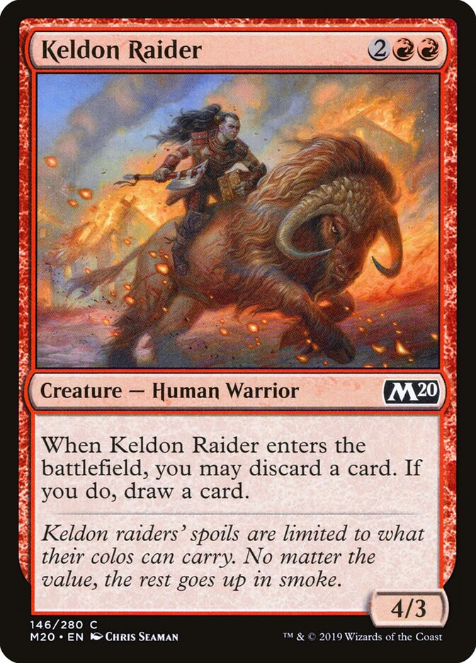 Keldon Raider, Core Set 2020 · 146/280