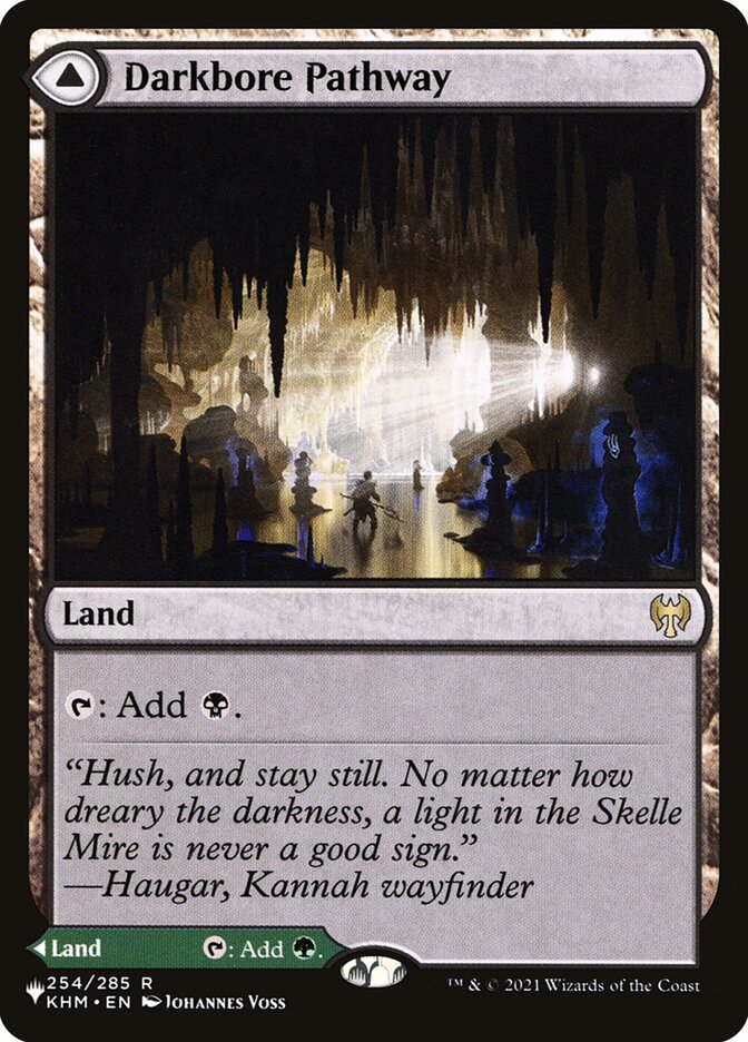Darkbore Pathway // Slitherbore Pathway, The List · khm-254