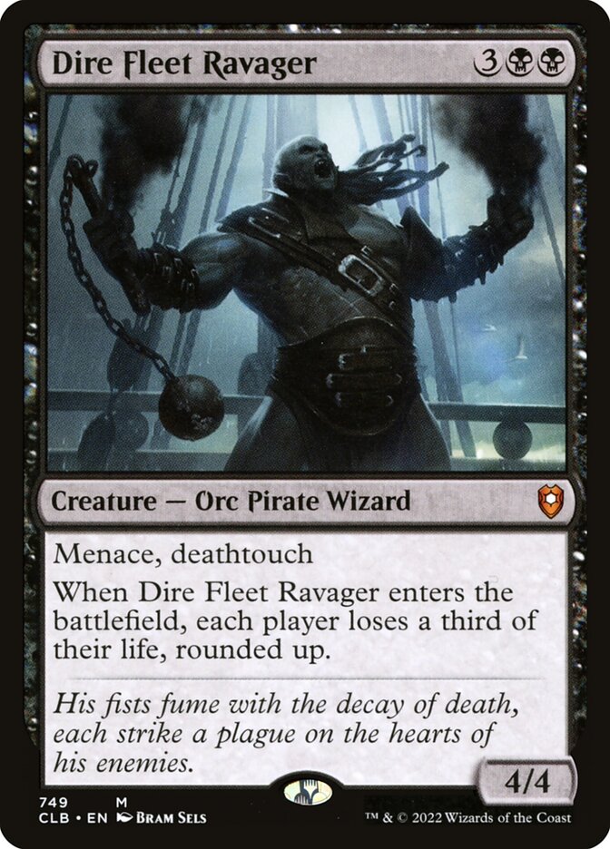 Dire Fleet Ravager, Commander Legends: Battle for Baldur's Gate · 749