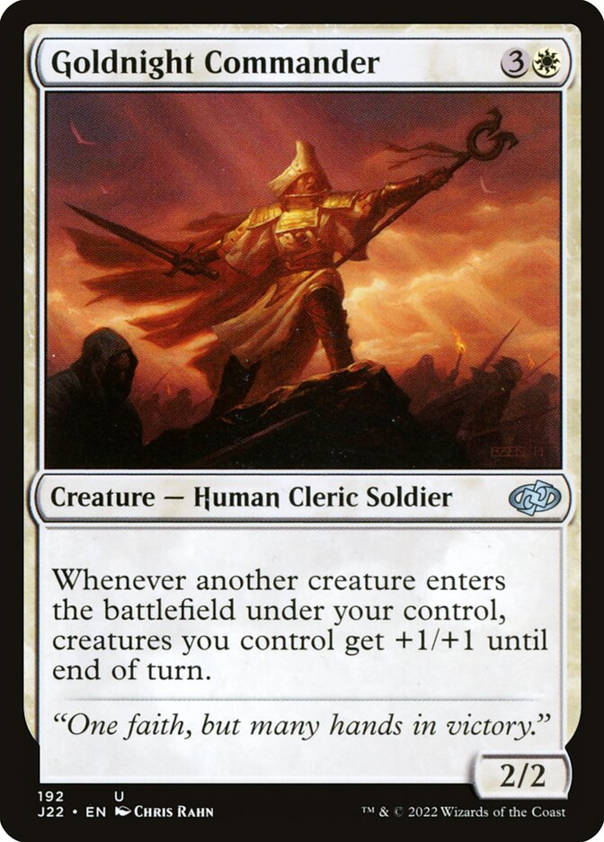 Goldnight Commander, Jumpstart 2022 · 192