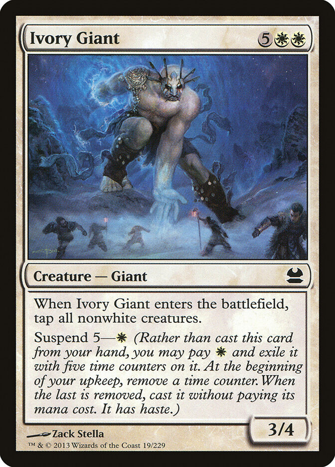 Ivory Giant, Modern Masters · 19/229