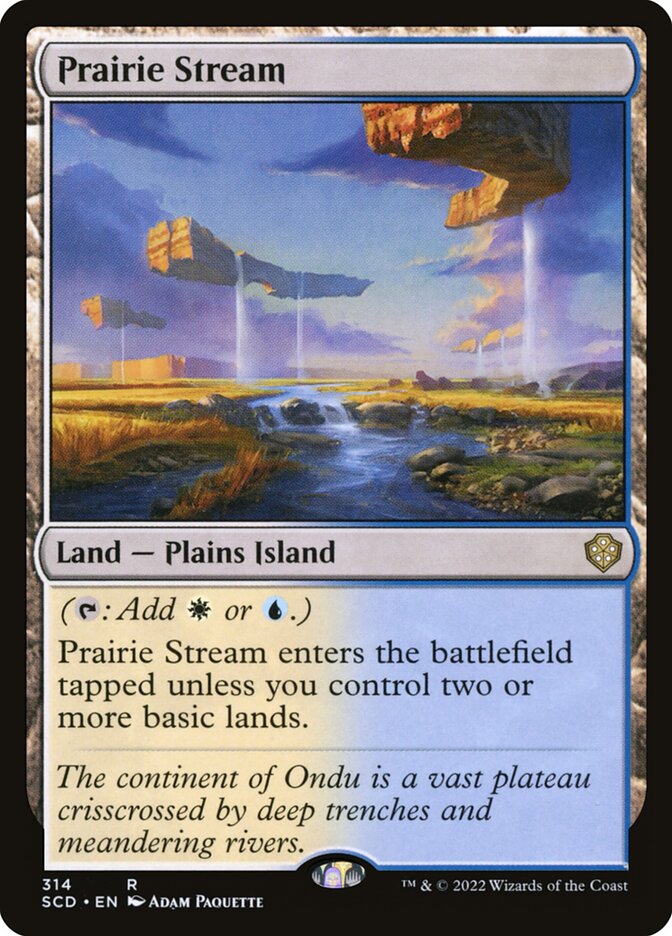 Prairie Stream, Starter Commander Decks · 314