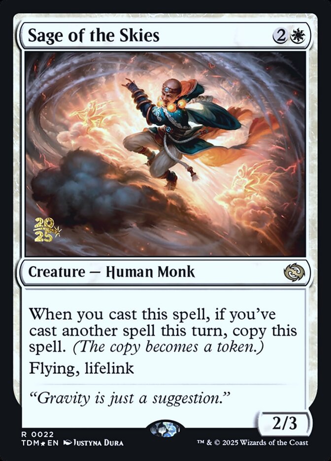 Sage of the Skies, Tarkir: Dragonstorm Promos · 0022