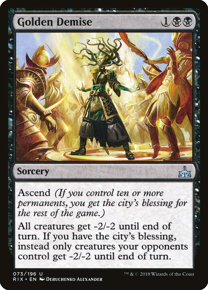 Golden Demise, Rivals of Ixalan · 073/196