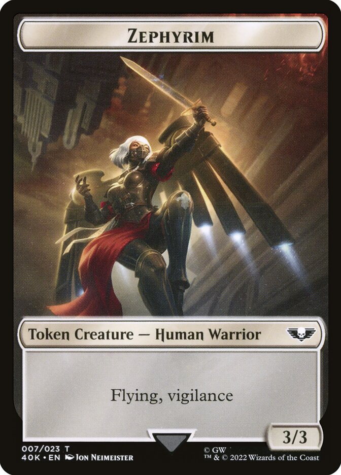 Zephyrim, Warhammer 40,000 Tokens · 007